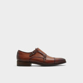Aldo Axwell Cognac Men's Dress Shoes - Monkstrap loafer New|Men