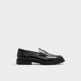 Aldo Aleris Black Men's Dress Shoes - Loafer, Lug sole New|Men
