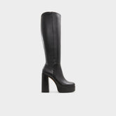 Aldo Albie Black Women's Tall Boots - Knee-high boot, Platform Women