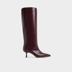 Aldo Selora in Burgundy - Knee-high boot, Stiletto heel Women|Bags