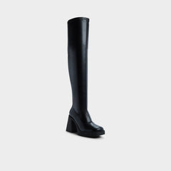 Aldo Maritza in Black - Over-the-knee boot, Platform Women