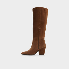 Aldo Kaelya in Dark Brown - Knee-high boot, Block heel Women