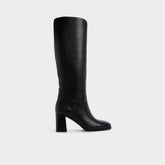 Aldo Elyze in Black - Knee-high boot, Block heel Women