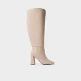 Aldo Helana in Wc Cream - Knee-high boot, Block heel Women