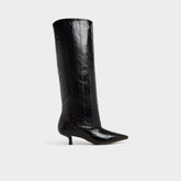 Aldo Everose in Black - Knee-high boot, Kitten heel Women