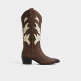 Aldo Nebraska Royal Brown Women's Western - Mid-calf western boot Women