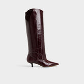 Aldo Everose in Bordo - Knee-high boot, Kitten heel Women|Bags