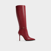 Aldo Maellie in Dark Red - Knee-high boot, Stiletto heel Women