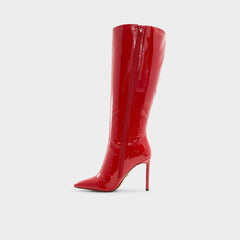 Aldo Agathea-wc Red Women's Tall Boots - Knee-high boot, Stiletto heel Women
