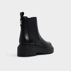 Aldo Bestina in Black - Chelsea boot, Lug sole Women