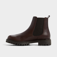 Aldo Adalitlan in Medium Brown - Chelsea boot, Lug sole Women