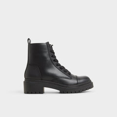Aldo Goer Black Women's Casual boots - Combat ankle boot, Lug sole Women