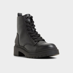 Aldo Goer Black Women's Casual boots - Combat ankle boot, Lug sole Women