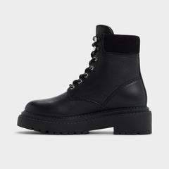 Aldo Lewellan in Black - Hiking boot, Lug sole Women