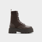Aldo Talaleryknit Brown Overflow Women's Combat boots - Combat ankle boot, Brown Women