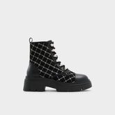 Aldo Marthia in Other Black - Combat ankle boot, Black Women