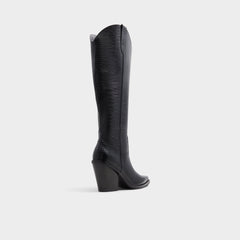 Aldo Nevada-wc Black Women's Western - Western knee-high boot, Black Women