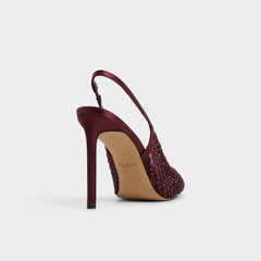 Aldo Marciana in Burgundy 14151906 - Slingback heel, Stiletto heel Women|Bags