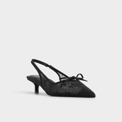 Aldo Azaro in Other Black 14151901 - Slingback heel, Kitten heel Women