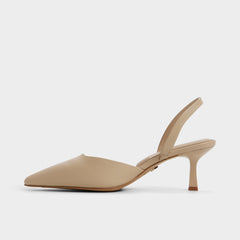 Aldo Gavedessi in Medium Beige - Slingback heel, Kitten heel Women|Bags