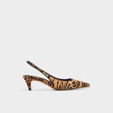 Aldo Leanah in Open Brown - Slingback heel, Kitten heel Women|Bags