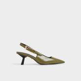 Aldo Nealie in Khaki 14139074 - Slingback heel, Kitten heel Women|Bags