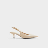 Aldo Josita Medium Beige Women's Kitten heels - Slingback heel, Kitten heel Women