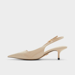 Aldo Josita Medium Beige Women's Kitten heels - Slingback heel, Kitten heel Women