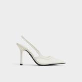 Aldo Evania White Women's Slingbacks - Slingback heel Women