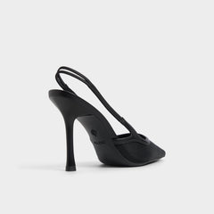 Aldo Evania Black Women's Slingbacks - Slingback heel Women