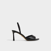 Aldo Andya Black Women's Strappy sandals - Slingback heeled sandal, Stiletto heel Women