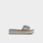 Aldo Wavynelly Other Blue Women's Flats - Slide sandal, Platform Women