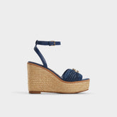 Aldo Ybylin Navy Women's Platform sandals - Wedge sandal Women