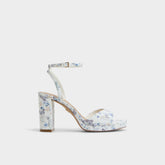 Aldo Gracious Multi Women's Block heels - Strappy heeled sandal, Block heel Women