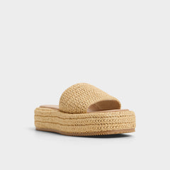 Aldo Bohemina Natural Women's Platform sandals - Flatform sandal Women