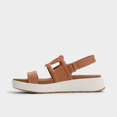 Aldo Onuvia Medium Brown Women's Footbed sandals - Footbed sandal, Flatform Women