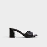 Aldo Tisha Black Women's Heeled mules - Heeled mule, Block heel Women