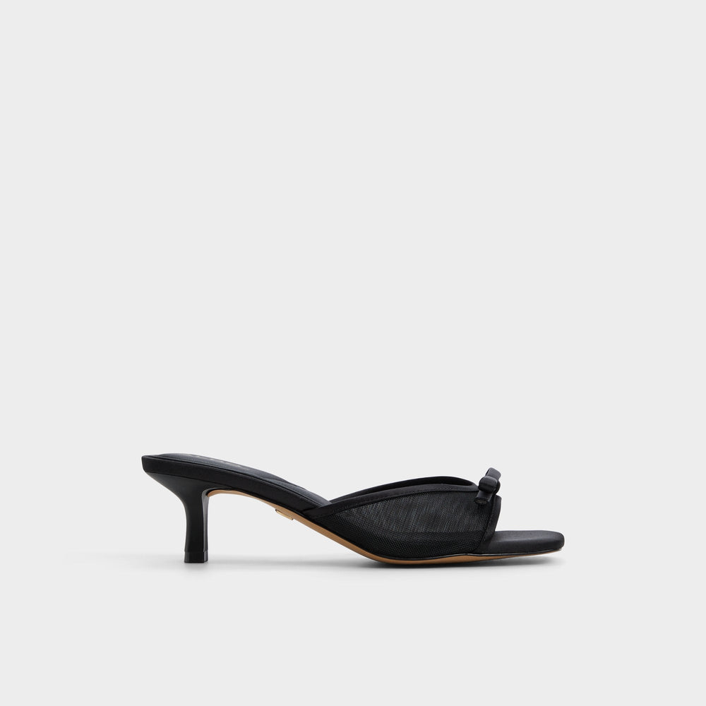 Aldo Begoniaa Black Women's Heeled mules - Heeled mule, Kitten heel Women