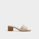 Aldo Claudina Other Beige Women's Block heels - Heeled mule, Block heel Women