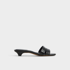 Aldo Scarletta Black Women's Heeled mules - Heeled mule, Kitten heel Women