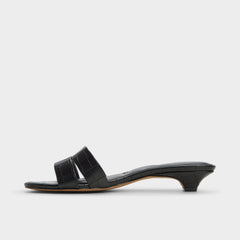 Aldo Scarletta Black Women's Heeled mules - Heeled mule, Kitten heel Women