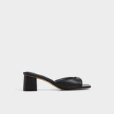 Aldo Aneky in Black - Heeled mule, Block heel Women