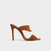 Aldo Nahanie in Medium Brown - Heeled mule, Stiletto heel Women