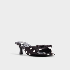 Aldo Belerose in Black White - Heeled mule, Stiletto heel Women