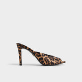 Aldo Elenara Brown Multi Women's Heeled mules - Heeled mule, Stiletto heel Women
