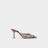 Aldo Beatrixy Python Women's Heeled mules - Heeled mule, Stiletto heel Women