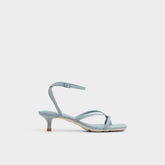 Aldo Soffie Other Blue Women's Strappy sandals - Strappy heeled sandal, Kitten heel Women