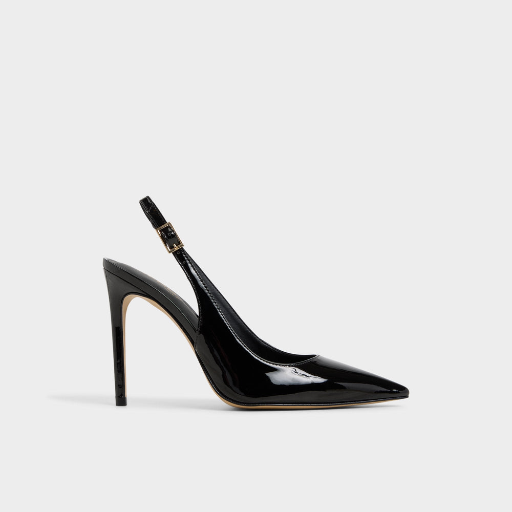 Aldo Stessysling Black Women's Pumps - Sling back high heel, Stiletto heel Women