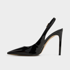 Aldo Stessysling Black Women's Pumps - Sling back high heel, Stiletto heel Women