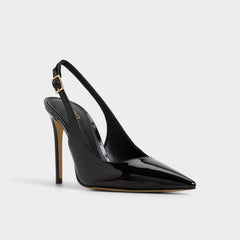 Aldo Stessysling Black Women's Pumps - Sling back high heel, Stiletto heel Women